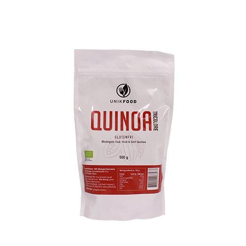 Se Unikfood Quinoa Trefarvet Ø, 1kg. hos Ren-velvaereshop.dk