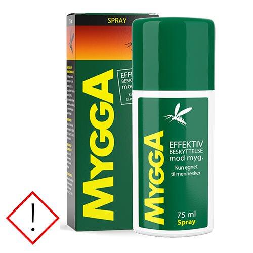 Billede af MyggA Spray 9,5% DEET, 75ml. hos Ren-velvaereshop.dk