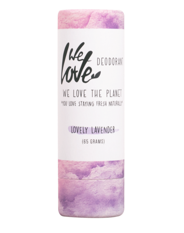 We Love the Planet Økologisk Deodorant Stick &quot;Lovely Lavender&quot;, 65g.