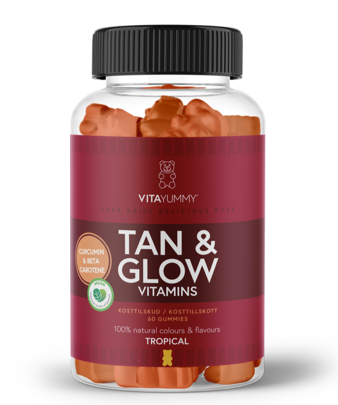VitaYummy Tan & Glow Vitaminer, 60stk.