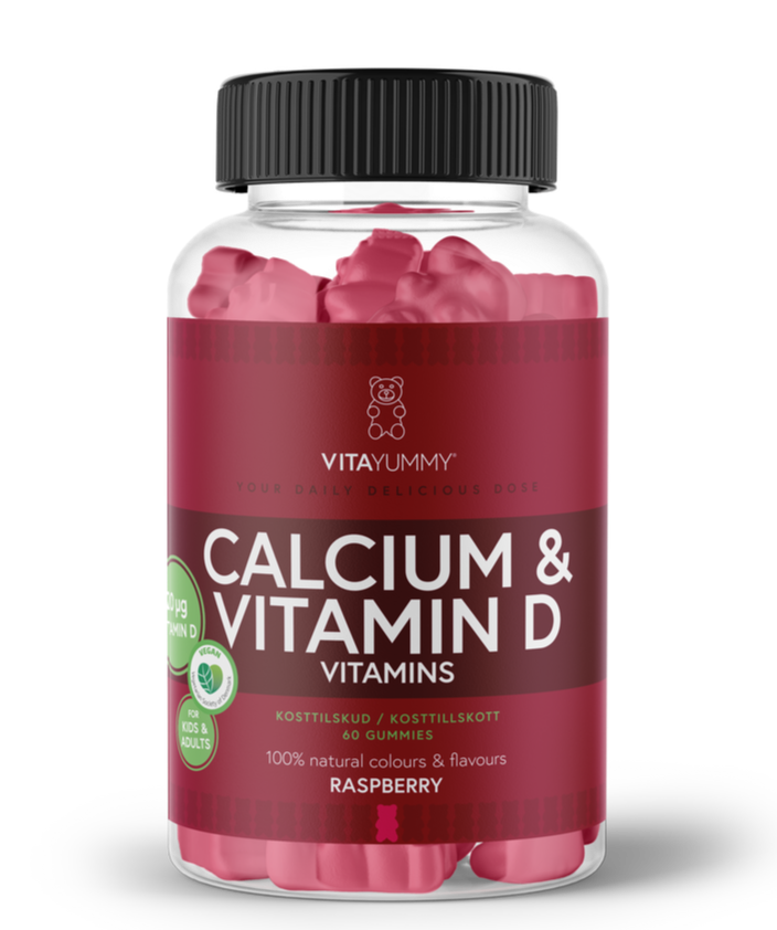 Billede af VitaYummyCalcium + D vitamin, 60stk. hos Ren-velvaereshop.dk