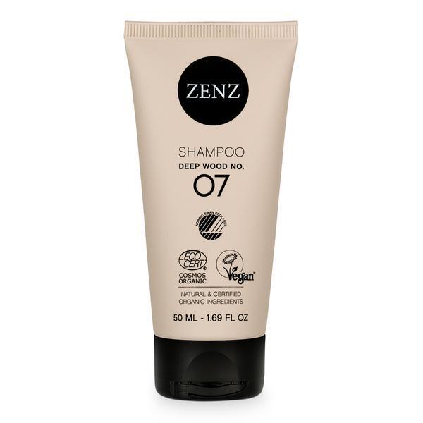 Billede af Zenz Organic Shampoo Deep Wood No. 7 - Version 2.0, 50ml. hos Ren-velvaereshop.dk