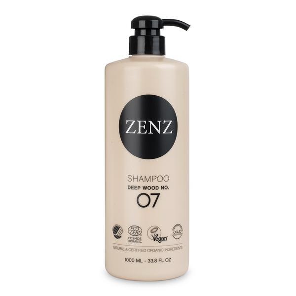 Billede af Zenz Organic Shampoo Deep Wood No. 7 - Version 2.0, 1000ml. hos Ren-velvaereshop.dk