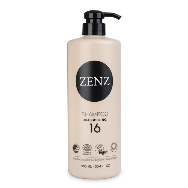 Se Zenz Organic Shampoo Rhassoul No. 16 - Version 2.0, 900ml. hos Ren-velvaereshop.dk