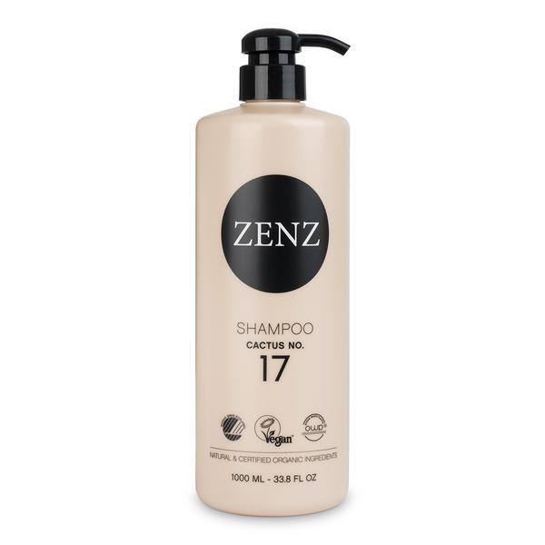 Se Zenz Organic Shampoo Cactus No. 17 - Version 2.0, 1000ml. hos Ren-velvaereshop.dk