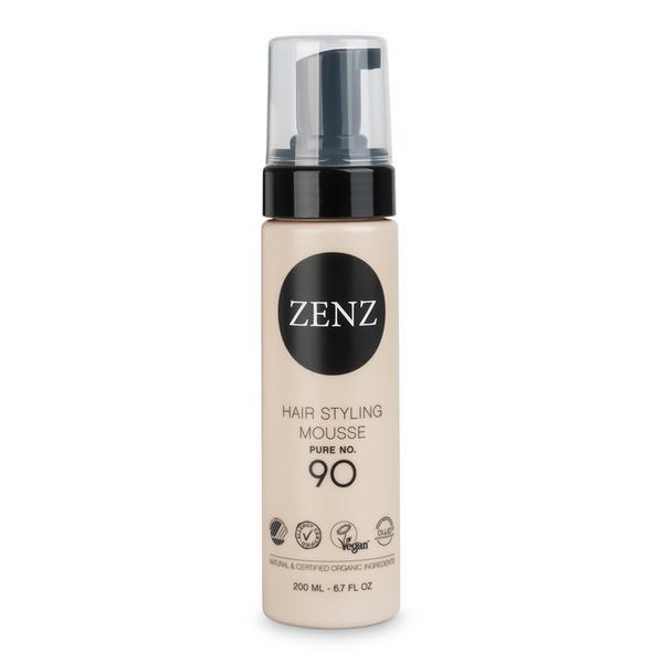 Billede af Zenz Organic Hair Styling Mousse Pure No. 90 - Version 2.0, 200ml. hos Ren-velvaereshop.dk