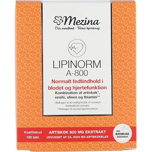 Mezina Lipinorm A-800, 180tab.