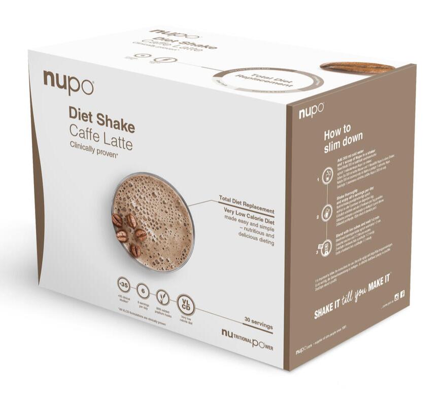 Nupo Cafe Latte Diet Value Pack, 960g.