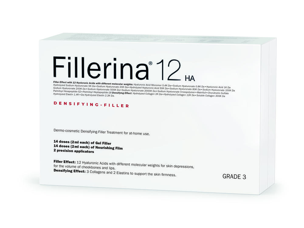 Billede af Fillerina 12HA Dermo-Kosmetisk Filler-Kur Grad 3, 2x30ml. hos Ren-velvaereshop.dk