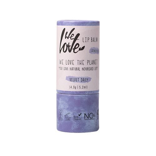We Love The Planet Lip Balm Velvet Daily, 4,9g.