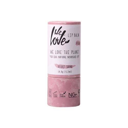 We Love The Planet Lip Balm Velvet Shine, 4,9g.