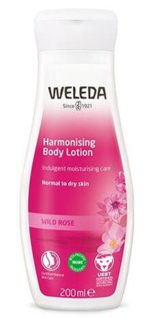 Billede af Weleda Harmonising Wild Rose Body Lotion, 200ml. hos Ren-velvaereshop.dk
