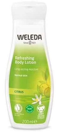 Billede af Weleda Refreshing Citrus Body Lotion, 200ml. hos Ren-velvaereshop.dk