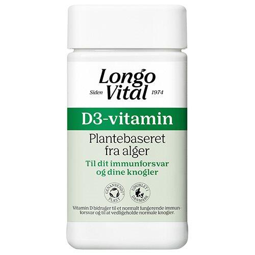 Billede af Longo Vital D-vitamin, 180tab. hos Ren-velvaereshop.dk