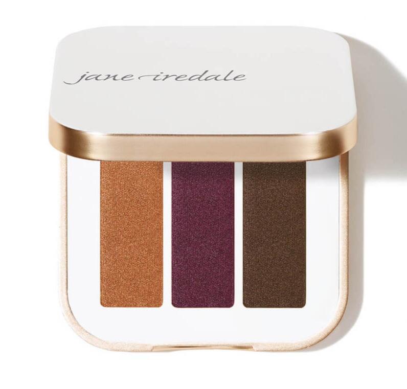 Se Jane Iredale PurePressed ® Eye Shadow Triple "Ravishing" hos Ren-velvaereshop.dk