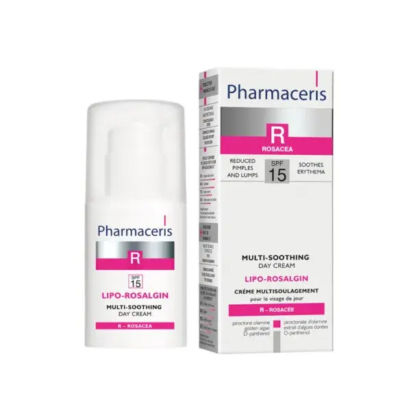 Billede af Pharmaceris R LIPO-ROSALGIN Meget beroligende ansigtscreme til tør, normal and sensitiv hud SPF 30, 30ml hos Ren-velvaereshop.dk