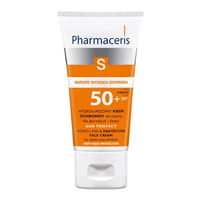 Billede af Pharmaceris S Beskyttende ansigtscreme til børn og voksne, SPF 50, 50ml
