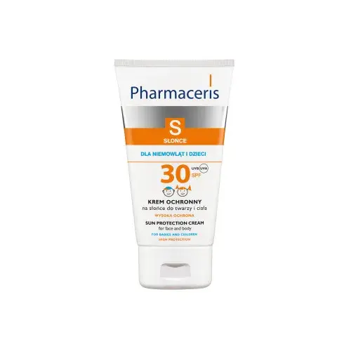 Se Pharmaceris S Blid solbeskyttende ansigtscreme til børn, SPF 30, 125ml hos Ren-velvaereshop.dk