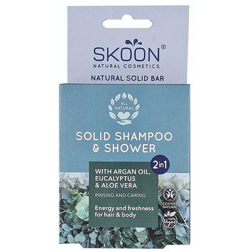 Billede af Skoon Solid shampoo & Shower bar 2 i 1 Energy and Freshness, 90g