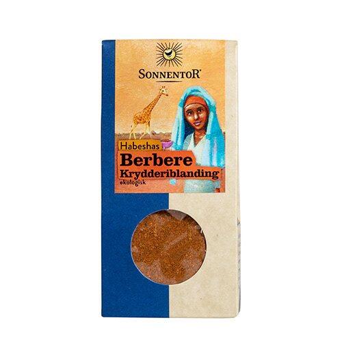 Se Sonnentor Habeshas Berbere krydderiblanding Ø, 35g hos Ren-velvaereshop.dk