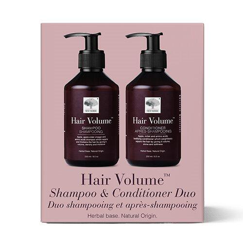Billede af New Nordic Hair Volume shampoo & Conditioner sampak, 500ml hos Ren-velvaereshop.dk