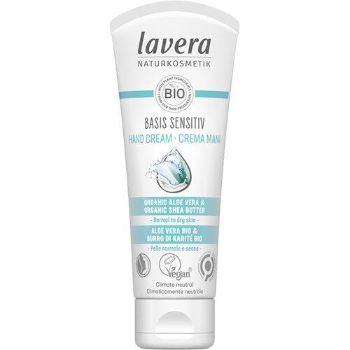 Billede af Lavera Hand Cream Basis Sensitive, 75ml hos Ren-velvaereshop.dk