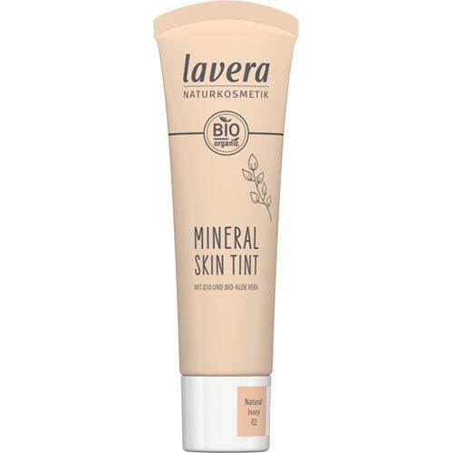 Se Lavera Mineral Skin Foundation Tint Natural Ivory 02, 30ml hos Ren-velvaereshop.dk