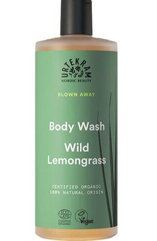 Urtekram Body Wash Wild Lemongrass 500 ml - REN velvære