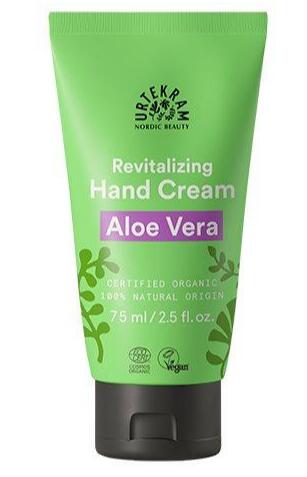 Billede af Urtekram Revitalizing Hand Cream Aloe Vera, 75ml. hos Ren-velvaereshop.dk