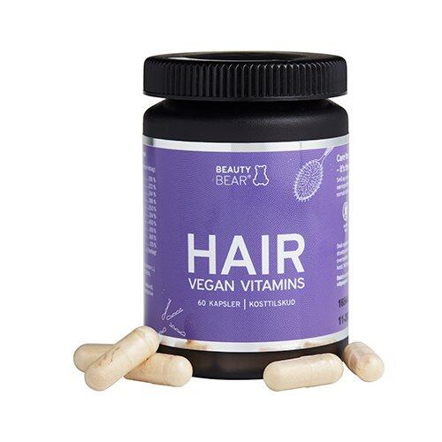 Berthelsen Beauty Bear Hair vitamin kapsler, 60kap - REN velvære