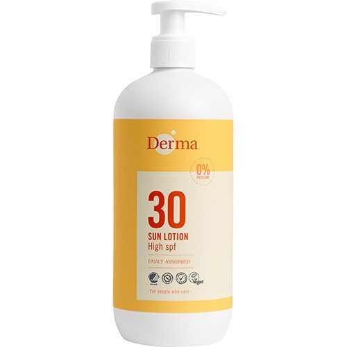 Derma Sollotion Spf 30 500 ml - REN velvære