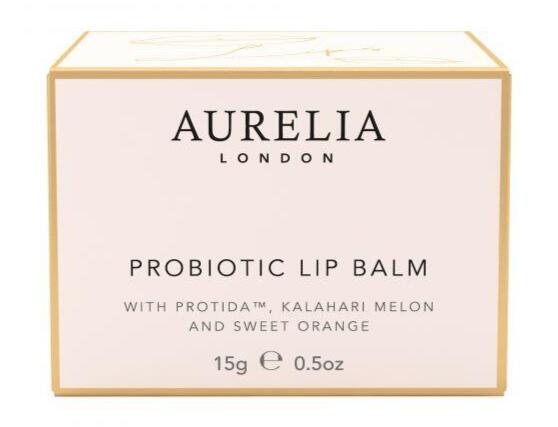 Se Aurelia Probiotic Lip Balm, 15g. hos Ren-velvaereshop.dk