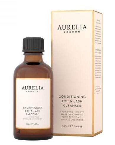 Se Aurelia Conditioning Eye & Lash Cleanser, 100ml. hos Ren-velvaereshop.dk