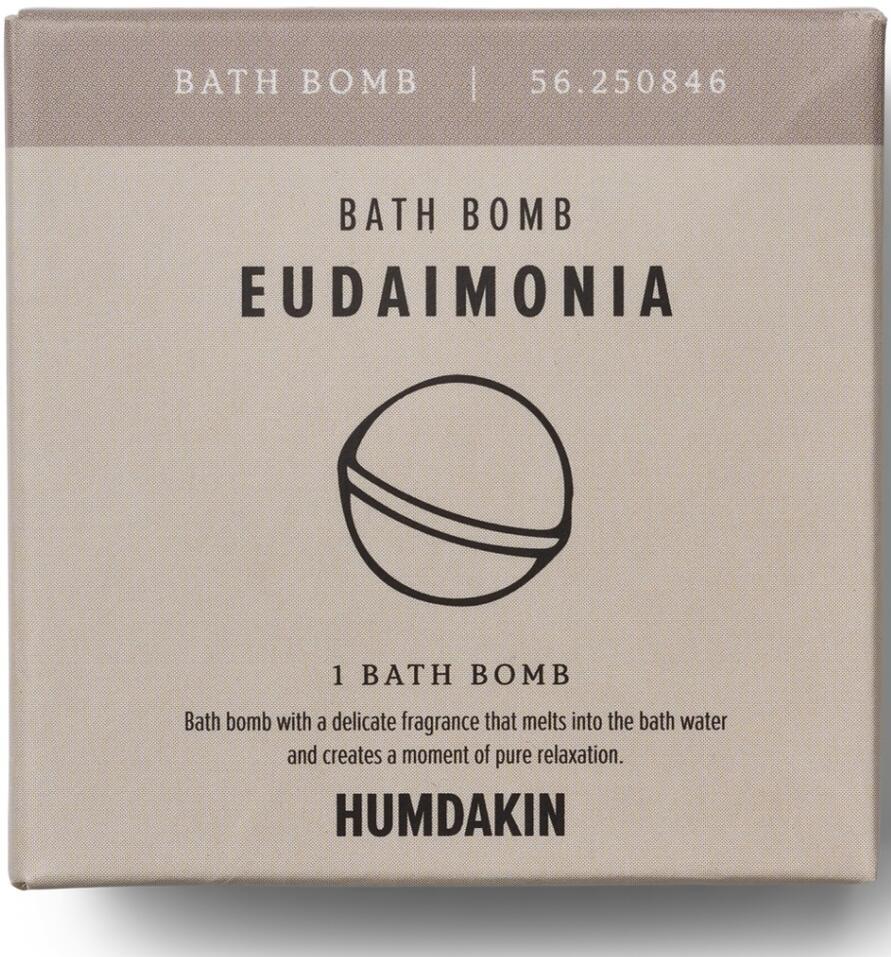Se Humdakin Bath Bomb, Pæon, 125g. hos Ren-velvaereshop.dk