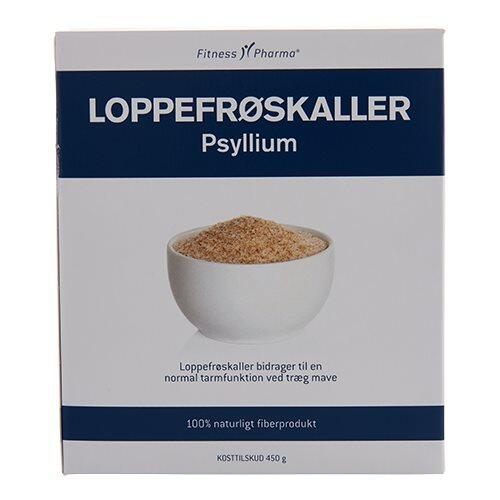 Billede af Fitness Pharma Loppefrøskaller Psyllium, 450g hos Ren-velvaereshop.dk