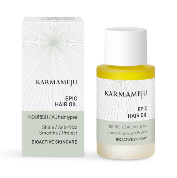 End tromme affjedring Karmameju EPIC Hair Oil, 30ml.