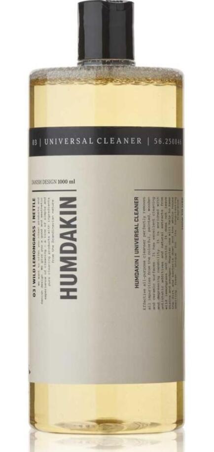 Se Humdakin Universal Cleaner 03, Citrongræs/Nælde, 1000ml. hos Ren-velvaereshop.dk