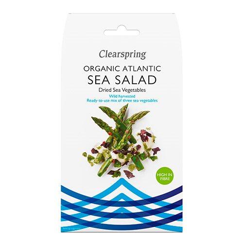 Billede af Clearspring Sea Salad tang Ø (dulse, sea lettuce, nori), 25g hos Ren-velvaereshop.dk