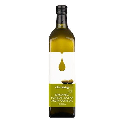 Se Clearspring Olivenolie ekstra jomfru Ø Tunesien, 500ml hos Ren-velvaereshop.dk