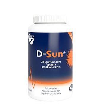 Billede af Biosym D-Sun D-vitamin, 360kap.