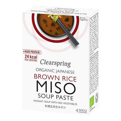 Billede af Clearspring Miso Soup Paste (4 x 15g) Ø, 60g