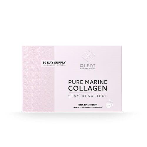 Billede af Plent Pure Marine Collagen Pink Raspberry, 30breve hos Ren-velvaereshop.dk