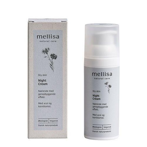 Billede af Mellisa Night Cream Dry Skin, 50ml. hos Ren-velvaereshop.dk