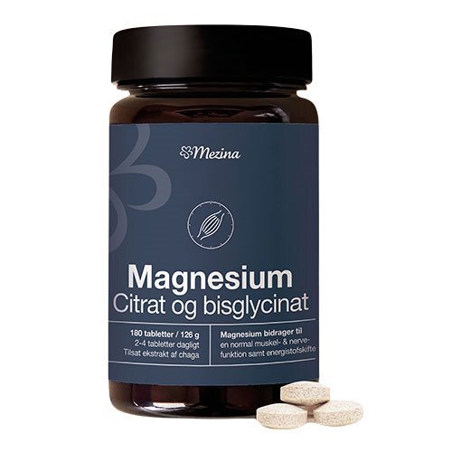 Mezina Mineral Komplex - Magnesium 180tab - REN velvære