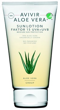 AVIVIR Aloe Vera Sun Lotion SPF15, 150ml