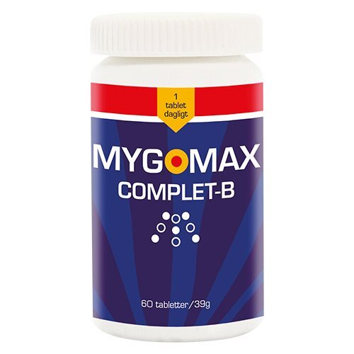Mezina Mygomax - B-vitamin Complex 60 Tabl - REN velvære