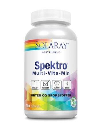 Billede af Spektro m. jern Multi-vitamin 300 kapsler hos Ren-velvaereshop.dk