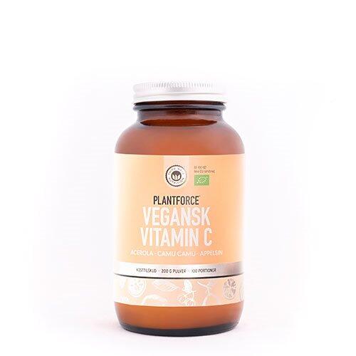 Billede af Plantforce Vitamin C vegansk Ø, 200g hos Ren-velvaereshop.dk