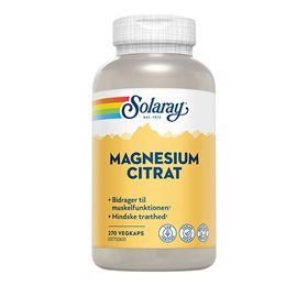 Solaray Magnesium Citrat 270kap - REN velvære