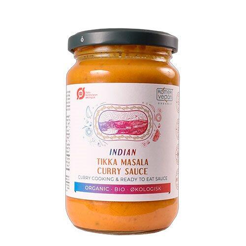 Se Rømer Indian Tikka Masala Curry Sauce Ø, 350g hos Ren-velvaereshop.dk